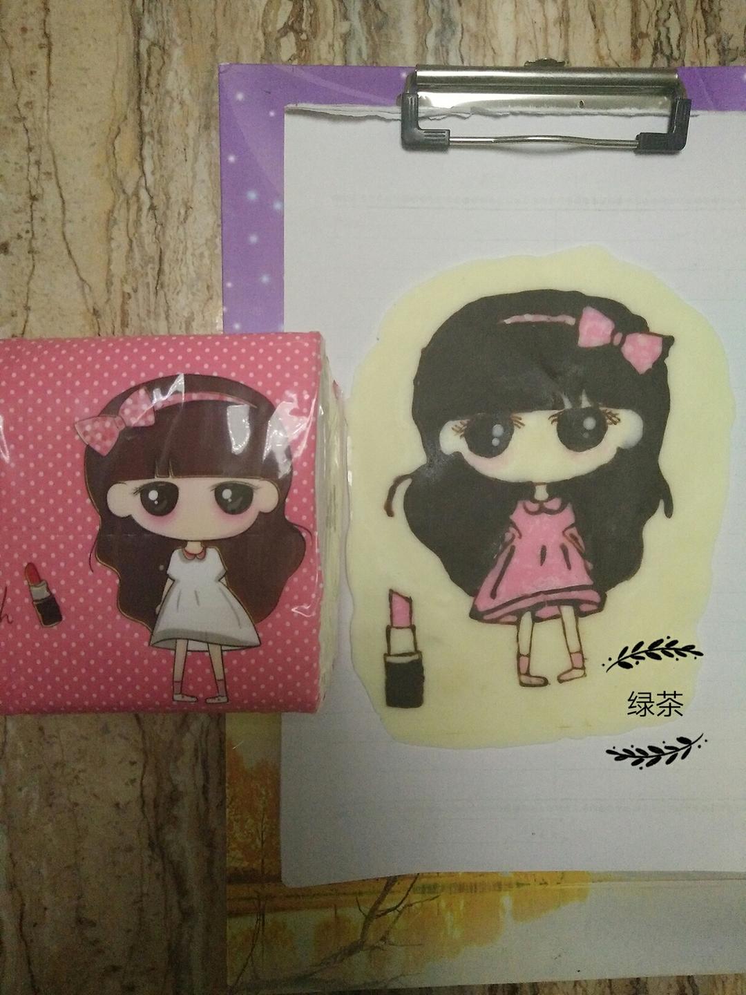 巧克力转印的做法