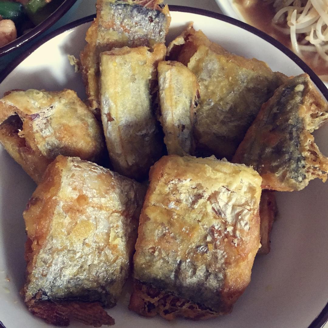 干炸带鱼