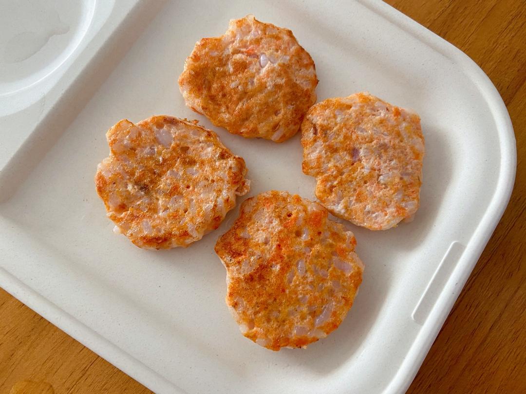 三文鱼米饼（宝宝辅食）