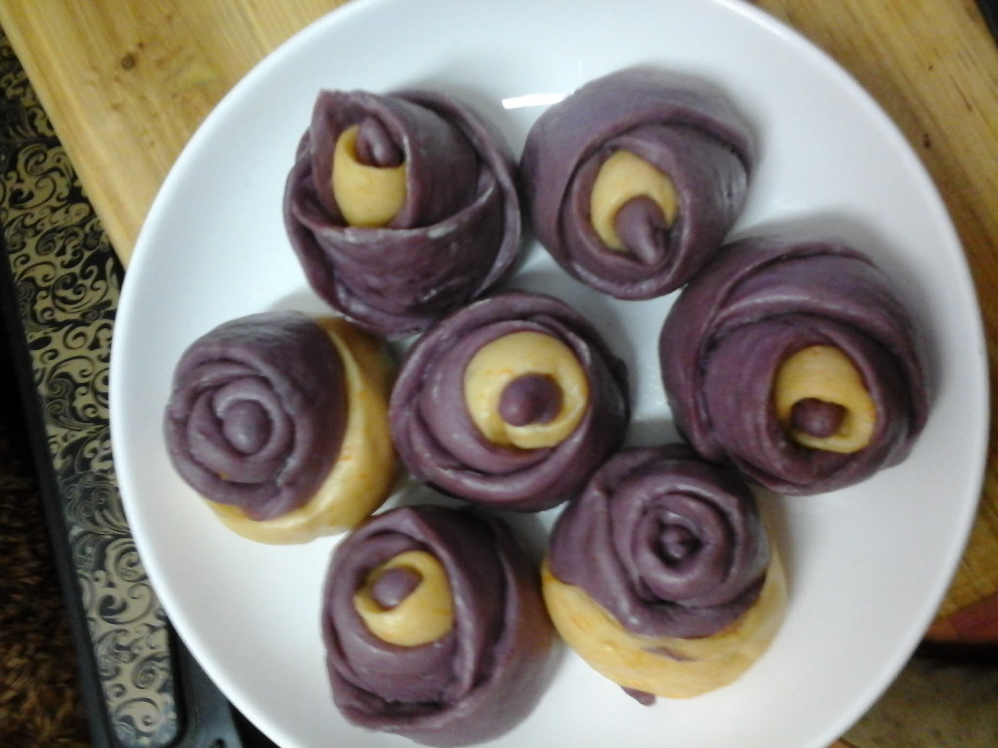 在面包机帮助下蒸馒头