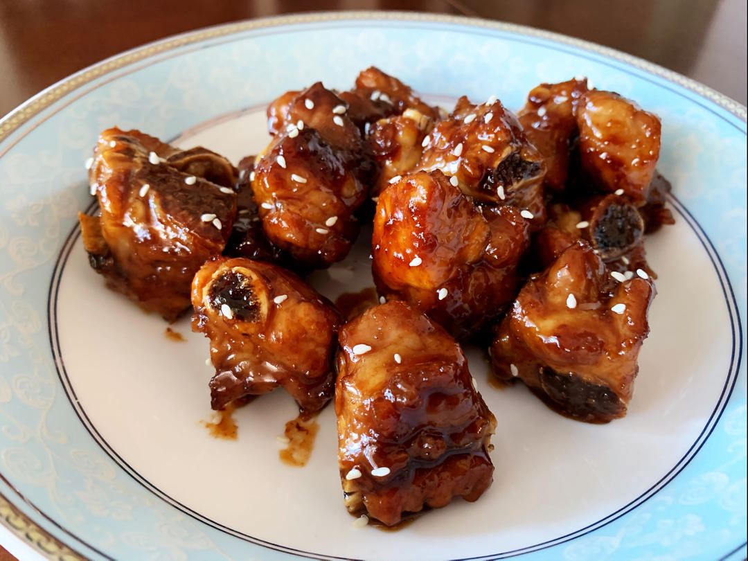 糖醋排骨/糖醋小排（不放油）（12345口诀做出正宗上海本帮）