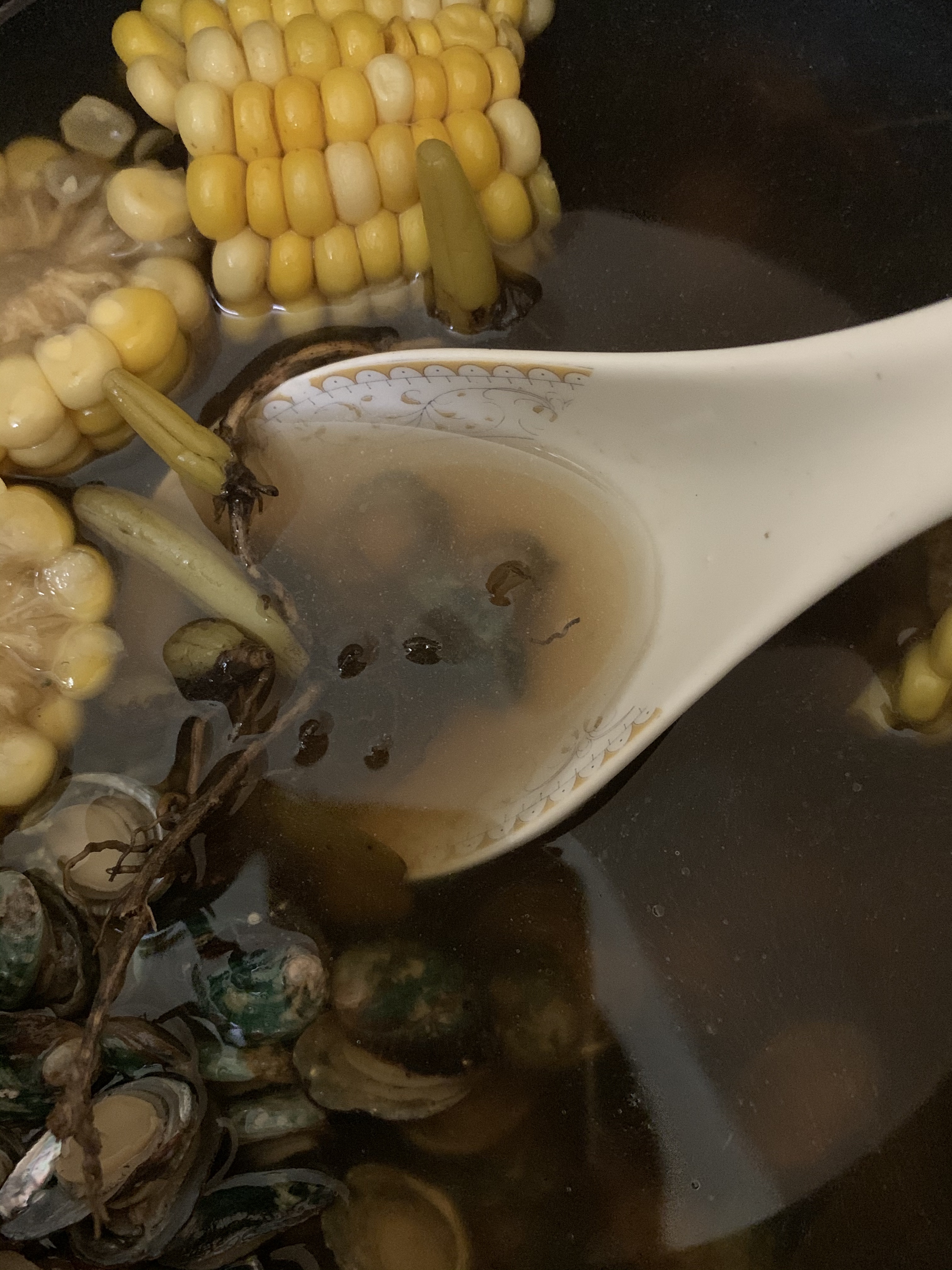 小鲍鱼石橄榄汤的做法