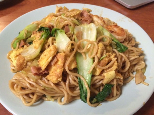 蔬菜炒面