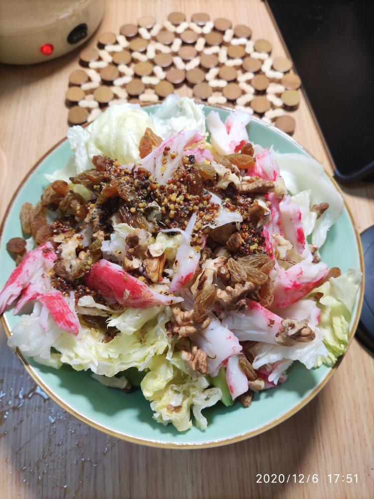 一个人能消灭一盆的美味沙拉