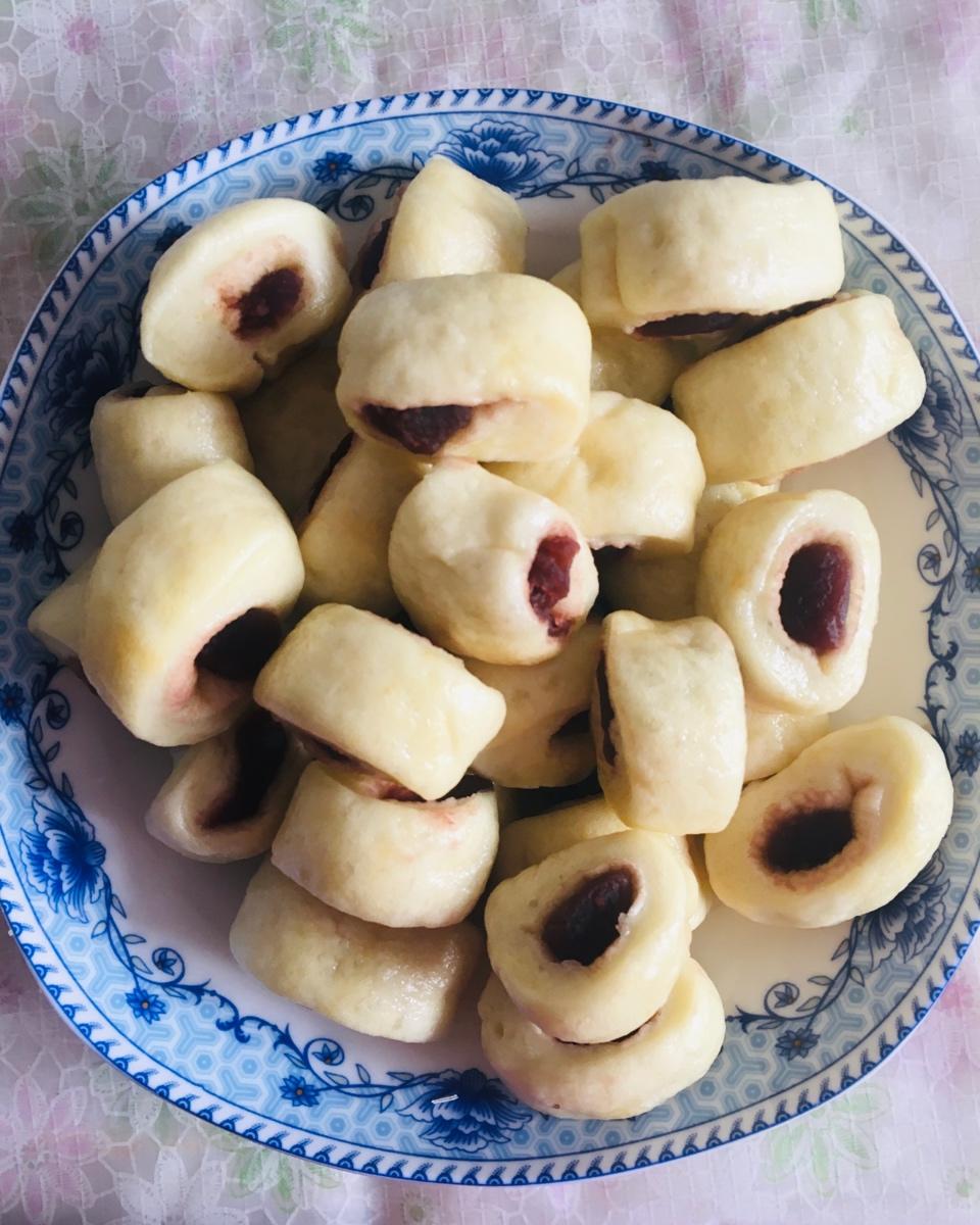 奶香夹心小馒头（一次发酵）