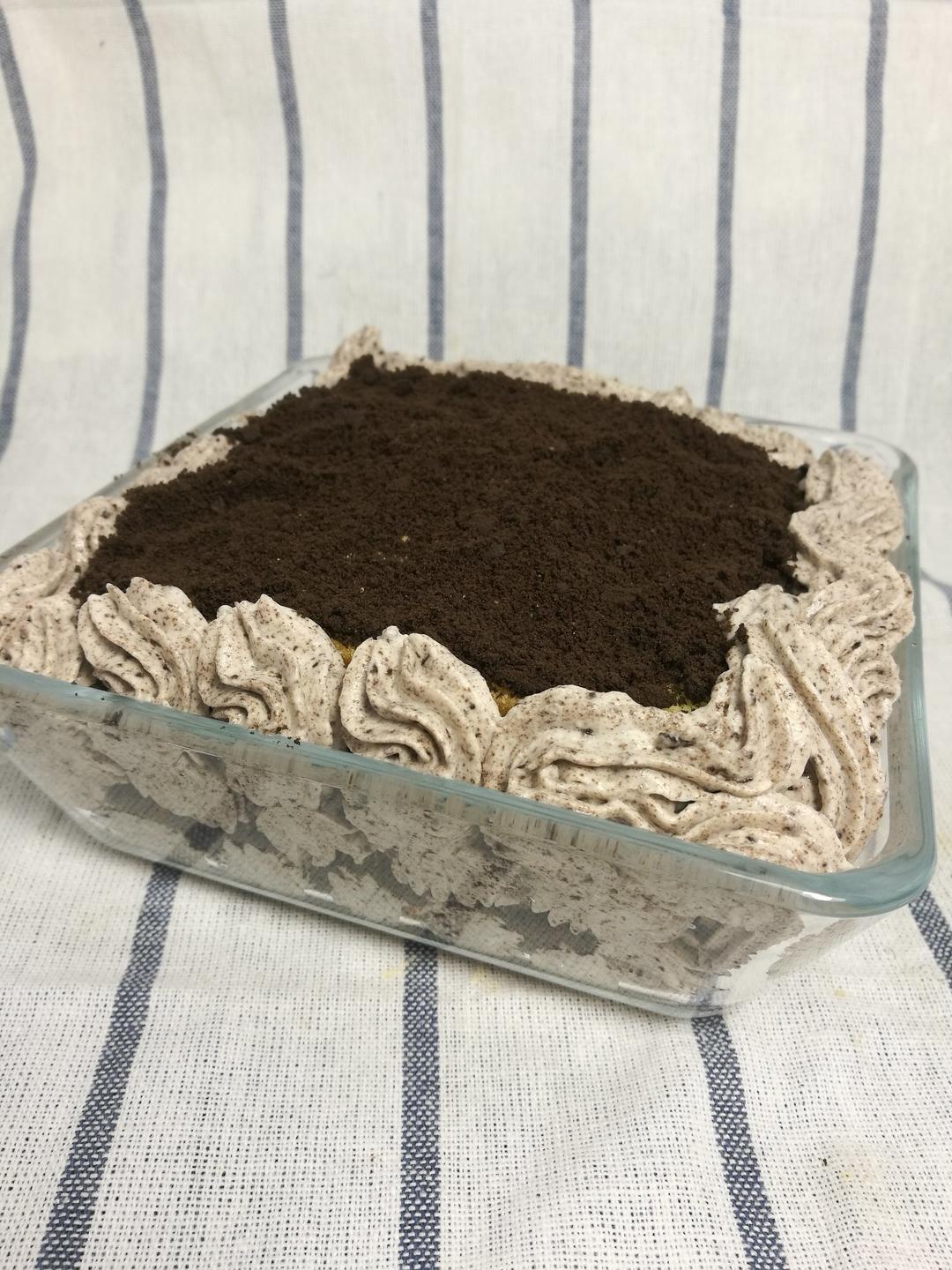 好吃到流泪的奥利奥咸奶油盒子蛋糕