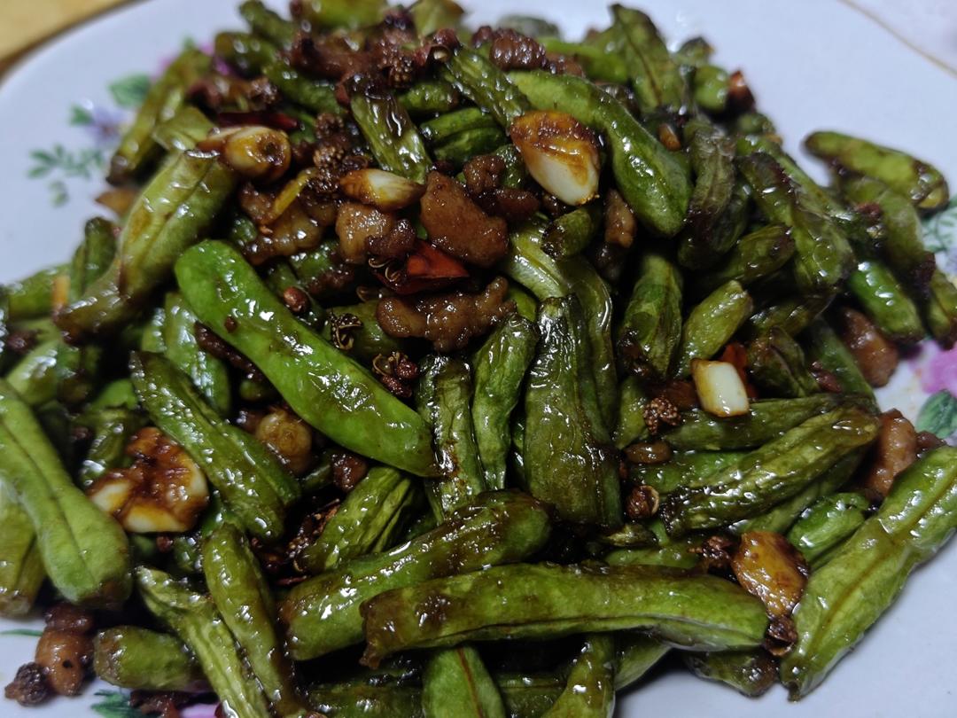 家庭版干煸豆角