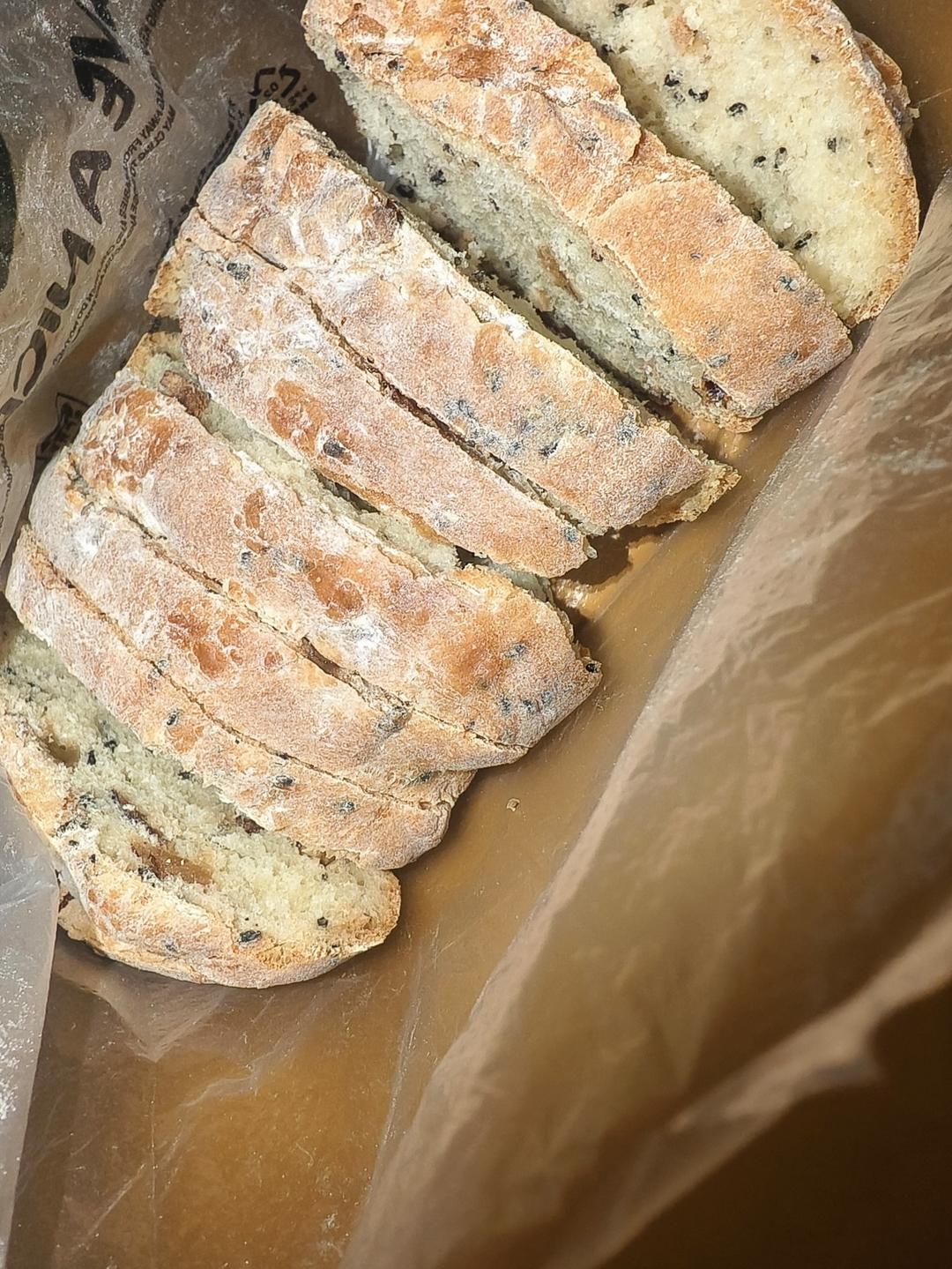 适合减脂的无油无糖版面包（空气炸锅版），简单又好吃，