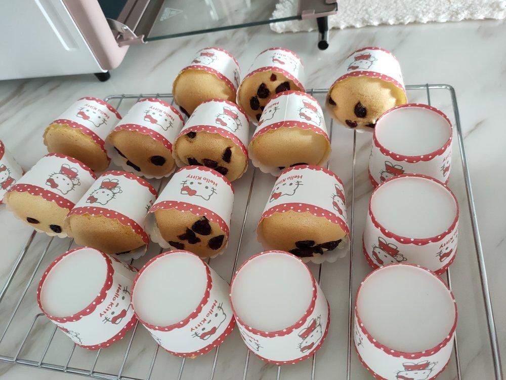 纸杯蛋糕 8寸戚风蛋糕的量