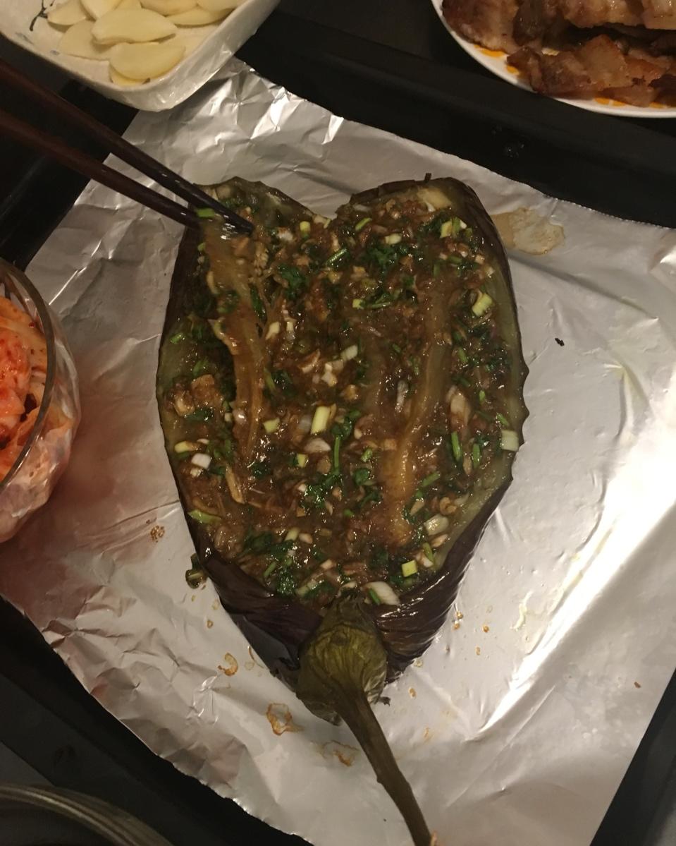 CC招牌菜销魂烤茄子，百吃不厌！