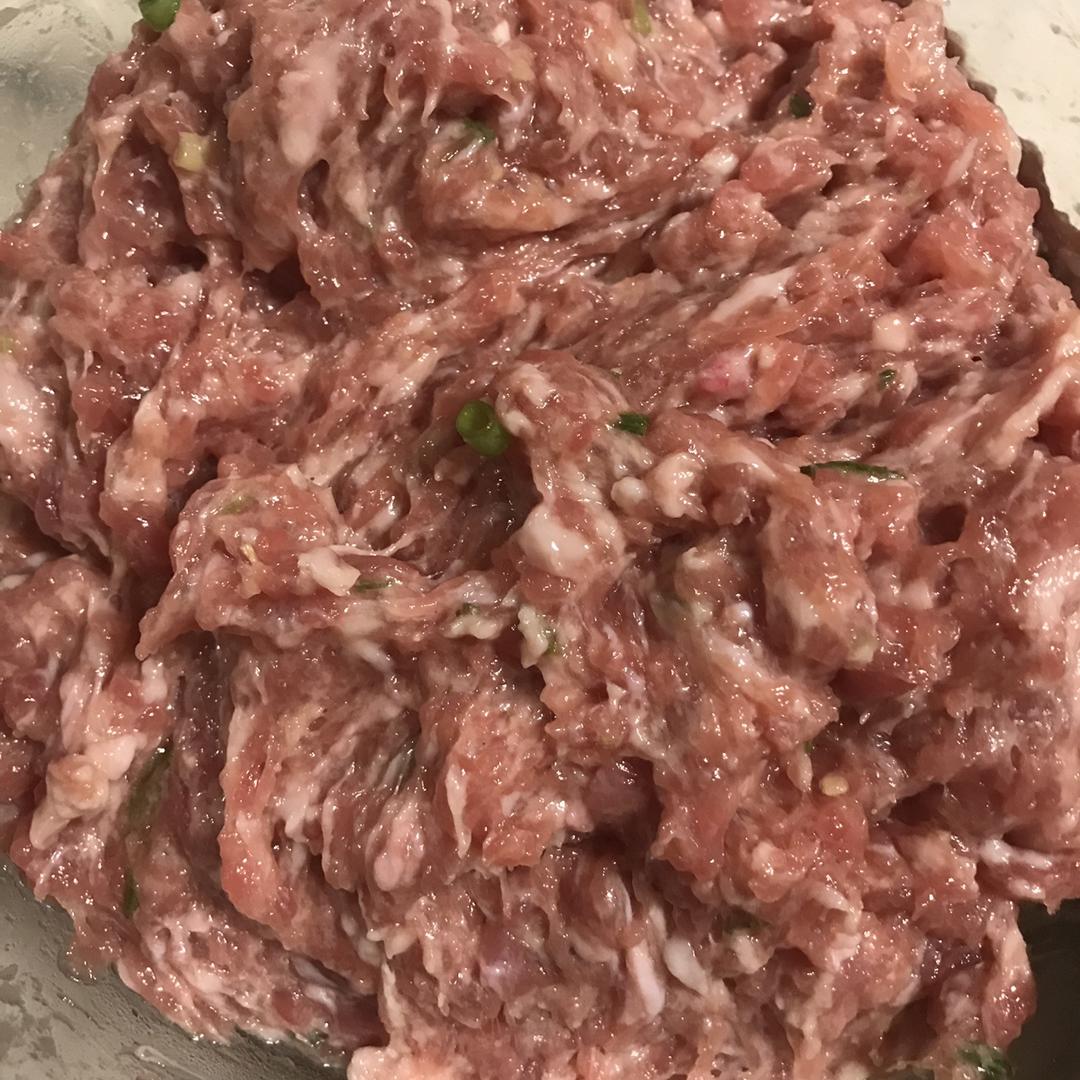 肉不柴的馄饨馅