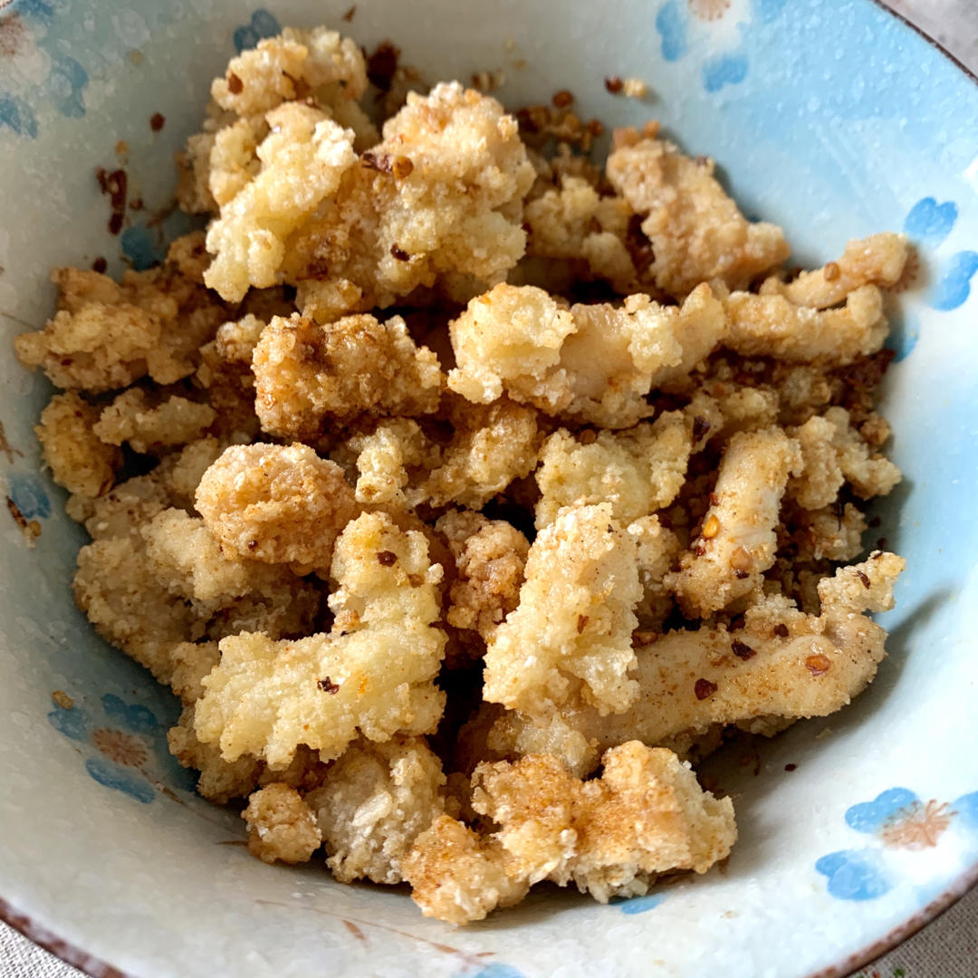 面包糠炸鸡腿