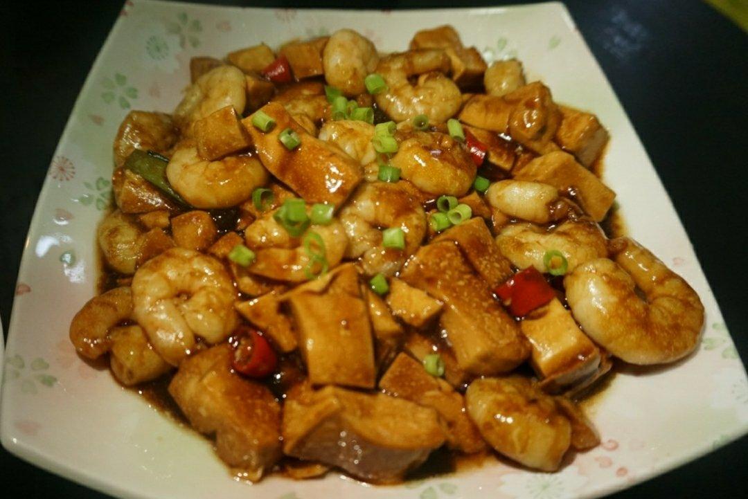 虾仁豆腐