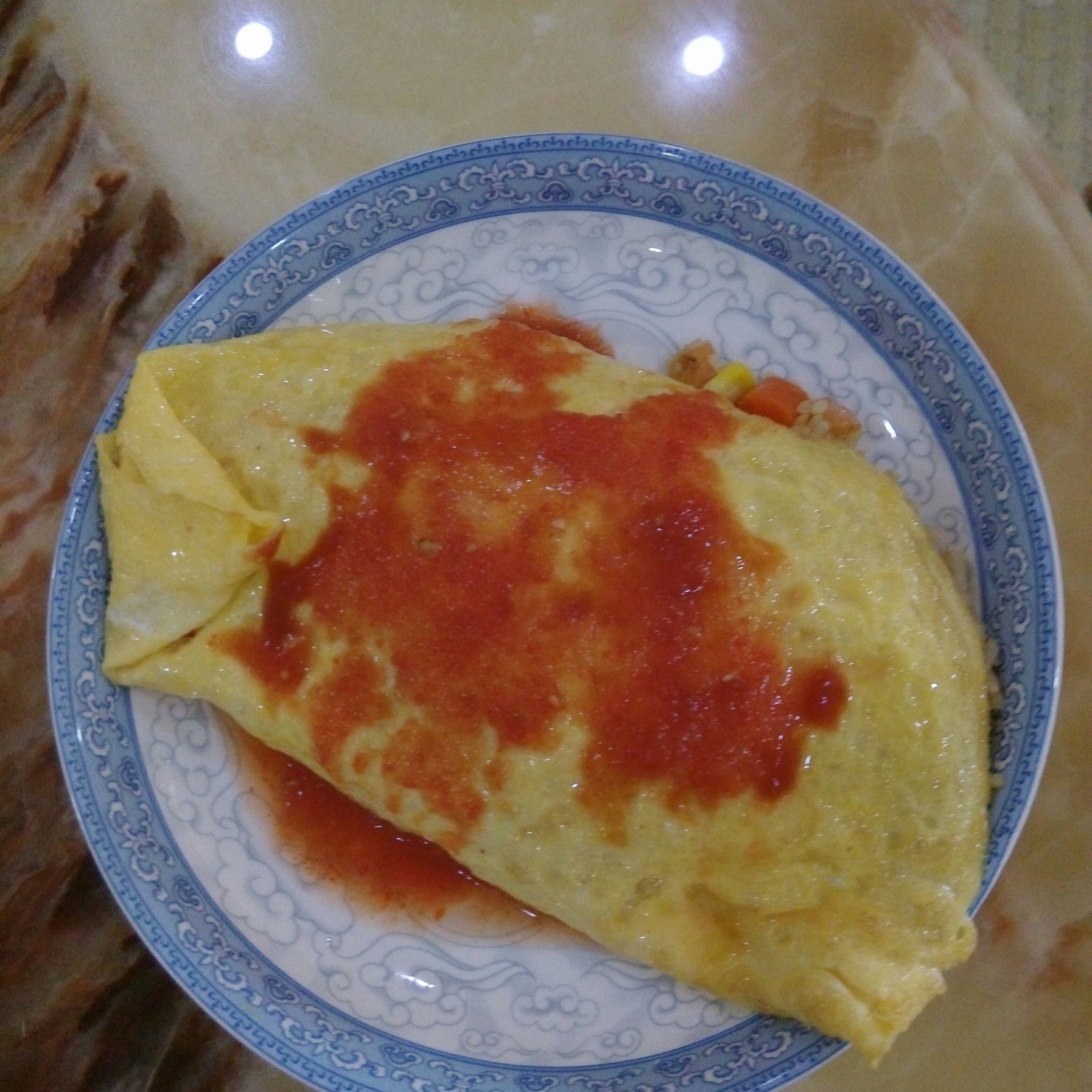 黄金茄酱蛋包饭