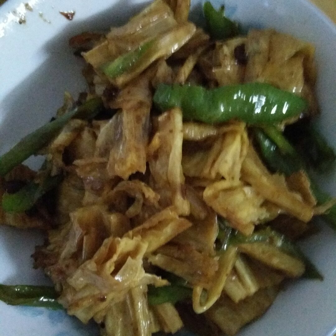 辣炒腐竹