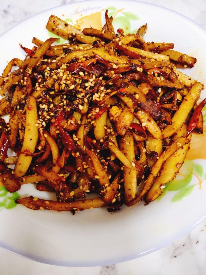 香辣爽滑【冷吃杏鲍菇】，周末追剧的快乐源泉