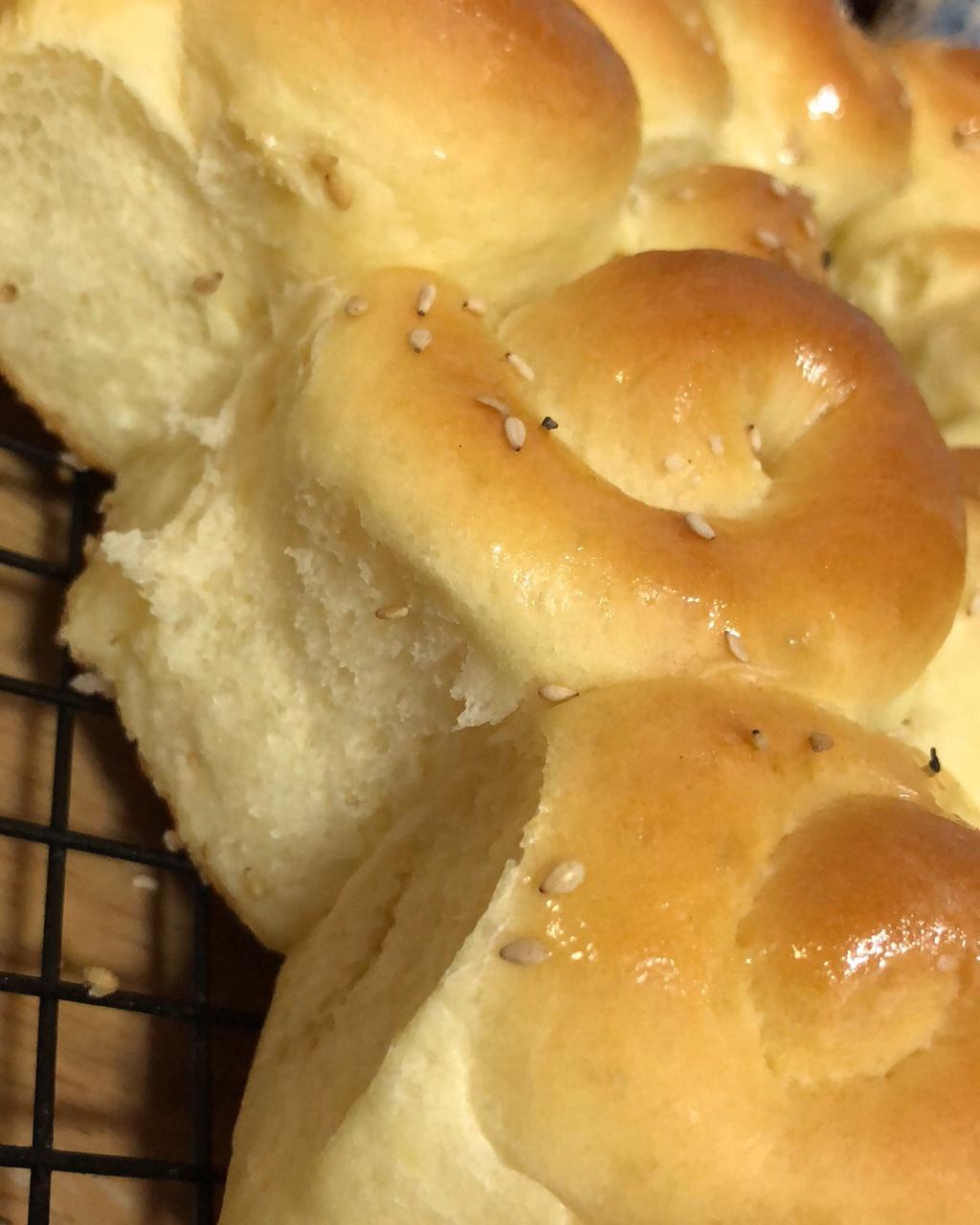 脆底蜂蜜小面包