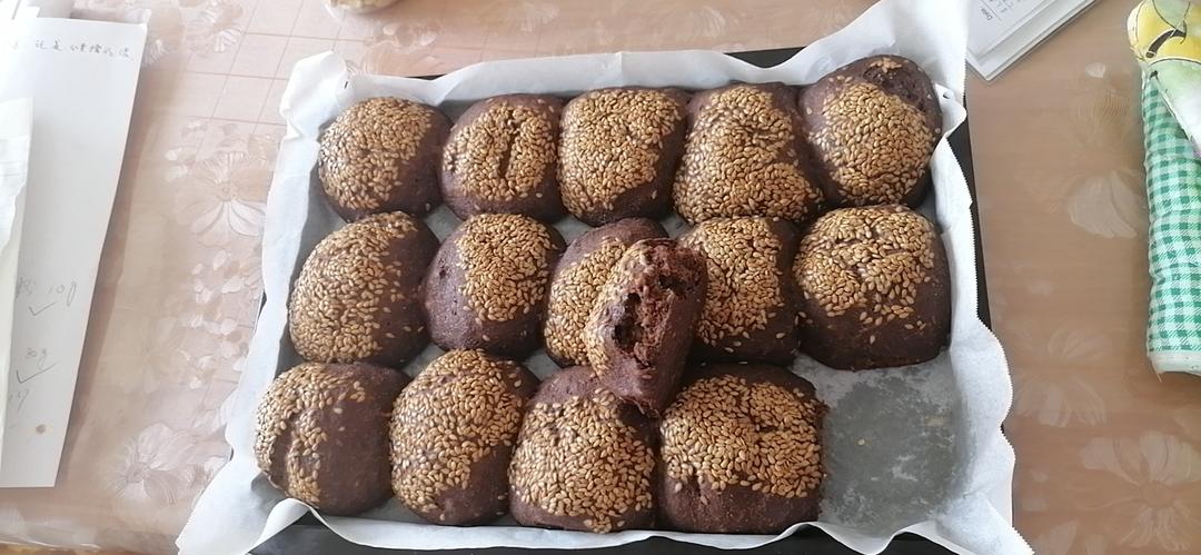 椰子面粉巧克力减肥小面包