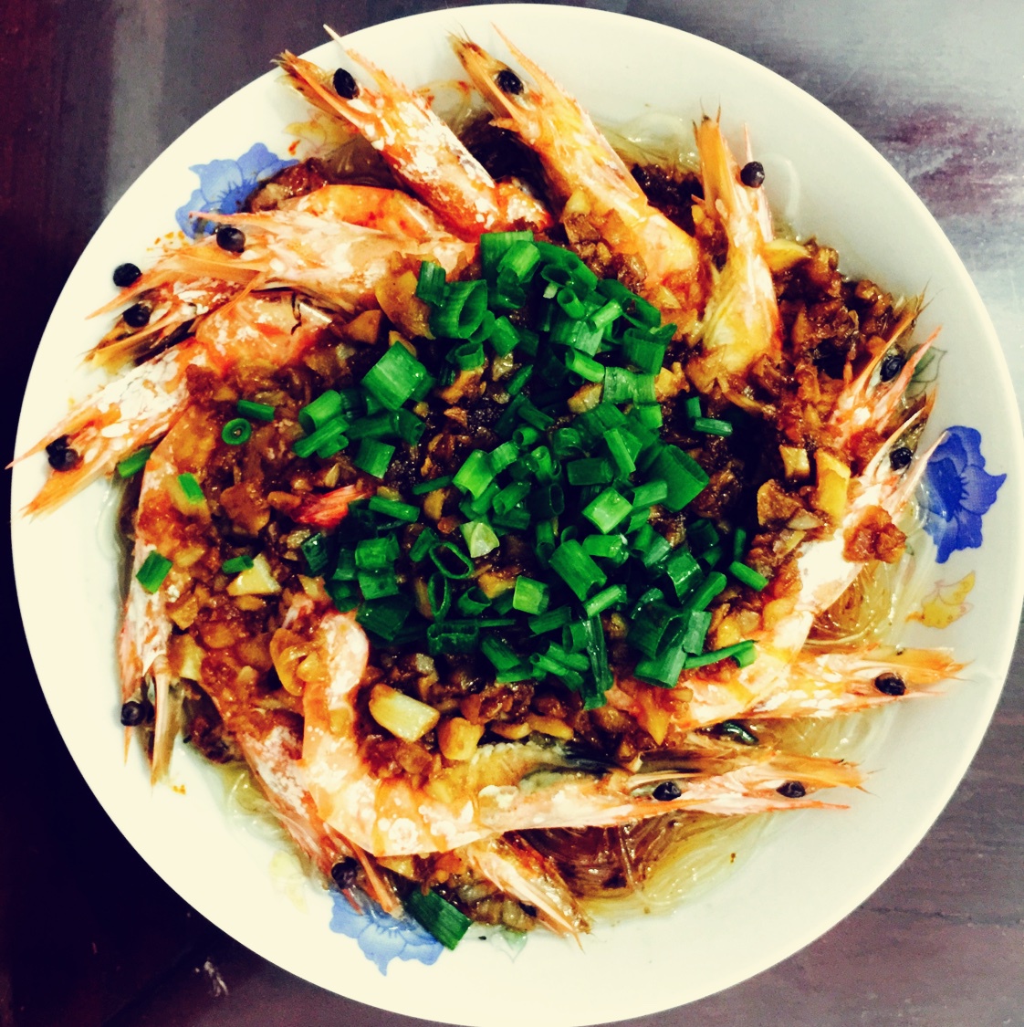 蒜蓉粉丝蒸虾