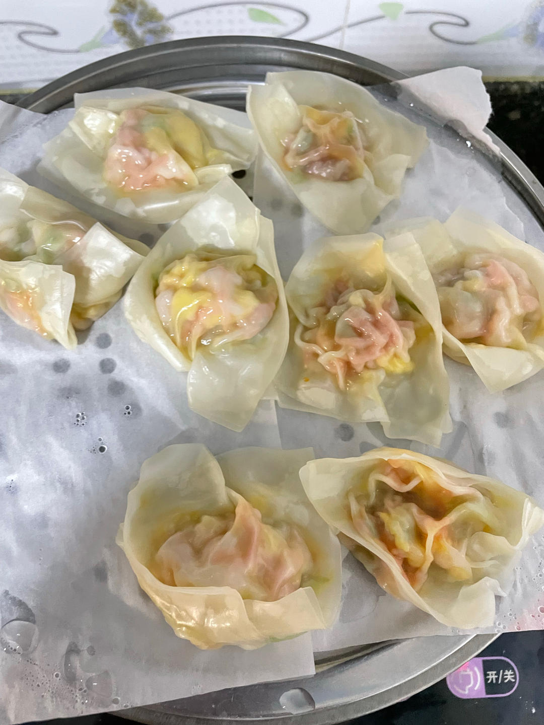 西葫芦虾仁蒸饺