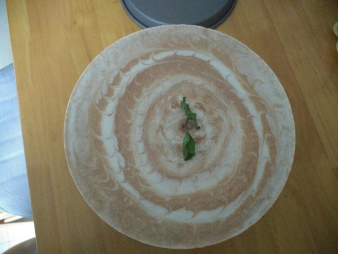 大理石纹酸奶慕斯蛋糕（免烤）