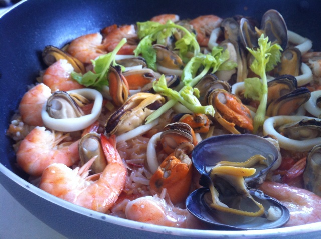 【曼食慢语】Seafood Paella 西班牙海鲜饭