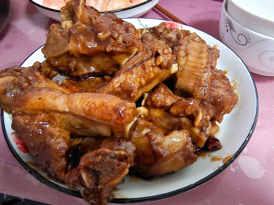 糖醋排骨（试验多次的最佳口感）