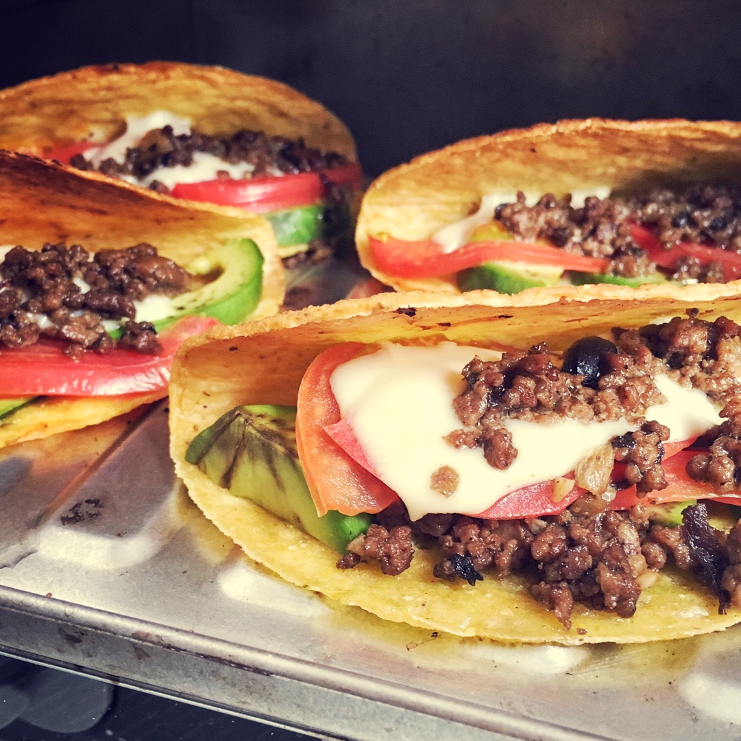 墨西哥辣牛肉末玉米饼