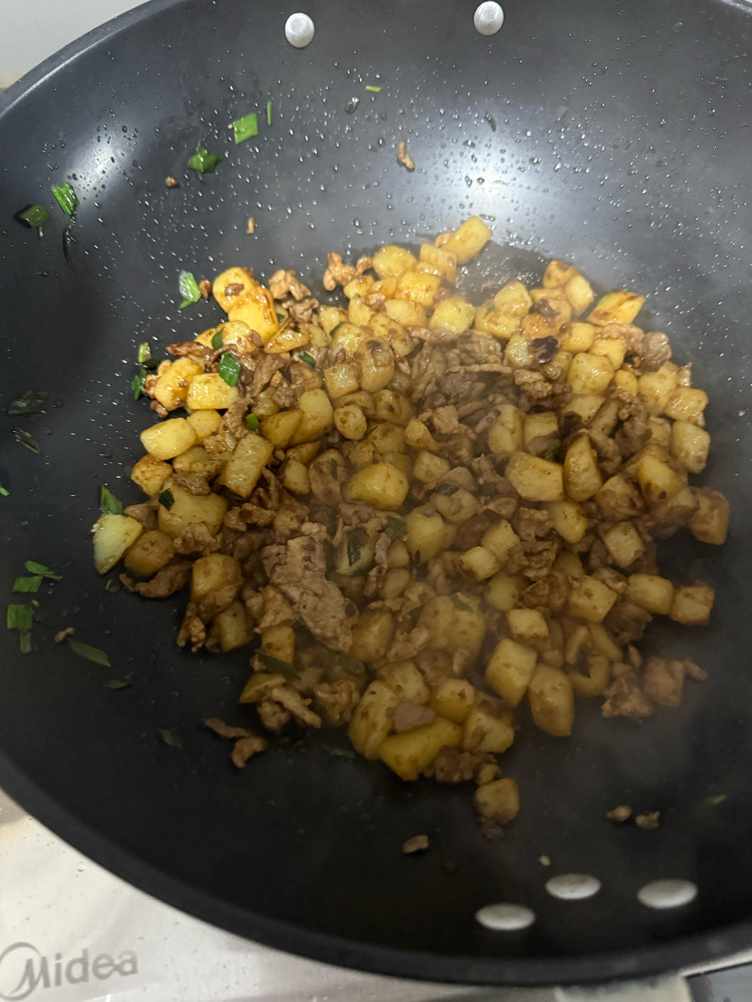 豆沫土豆丁的做法