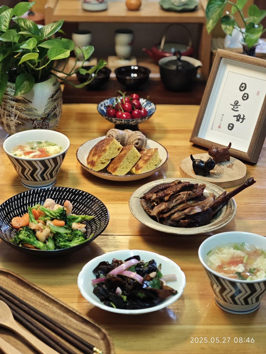 简单的早餐
