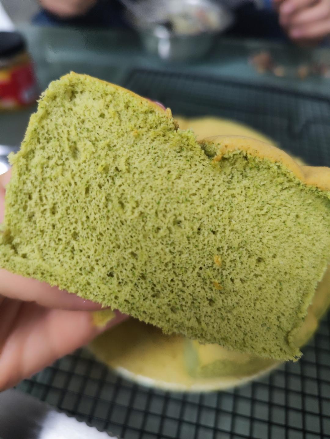 艾草戚风－－－春天的味道