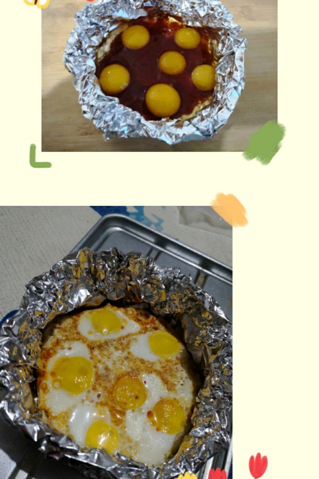美味早餐：香烤鸡蛋（鸡蛋新吃法）烤箱版