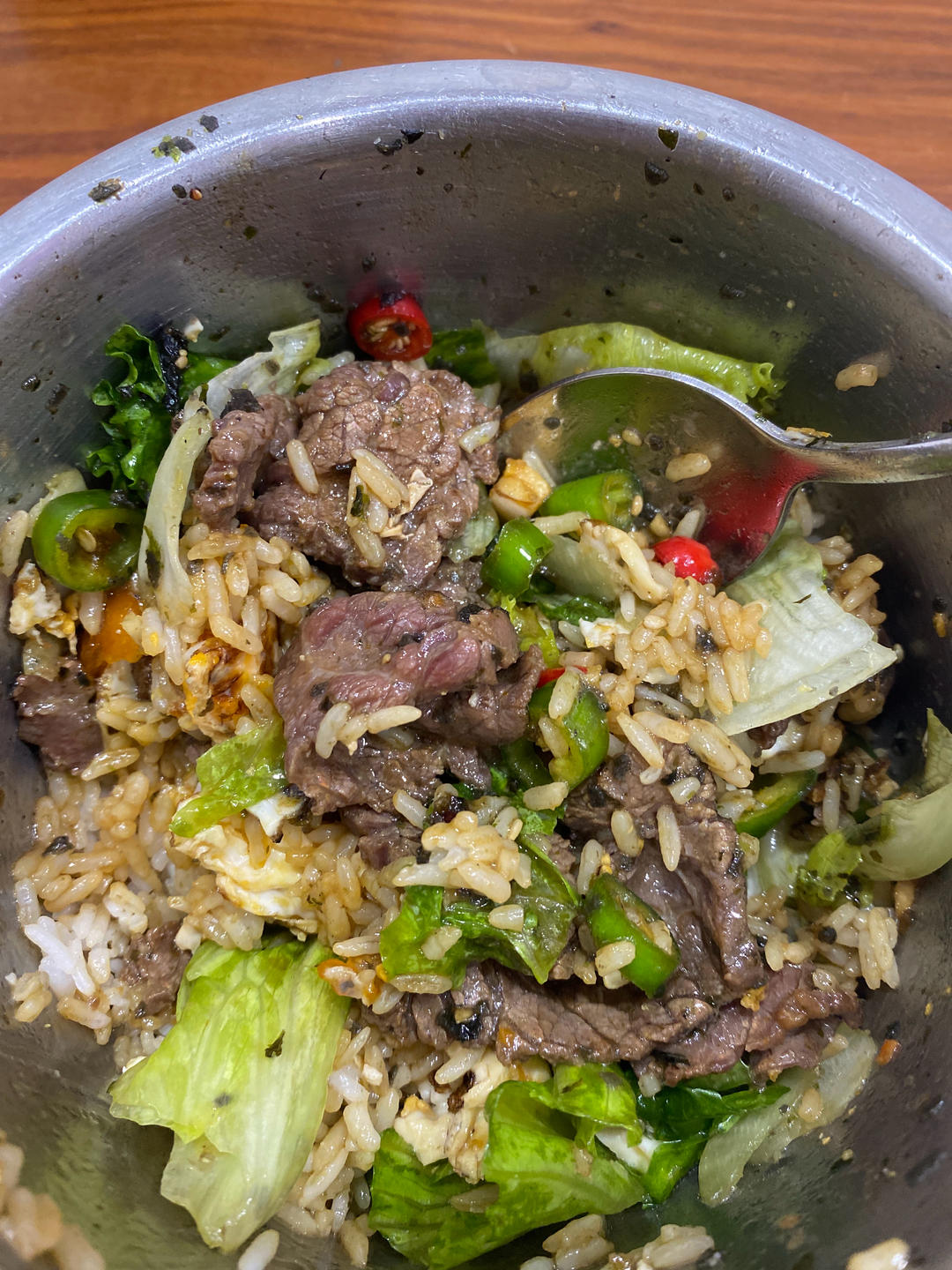 减脂也可以吃的生菜牛肉拌饭🥬🥩🍚吃饱还能瘦