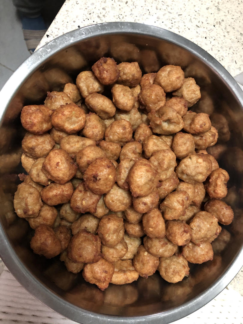 【汉美驰破壁机】焦炸莲藕肉丸子