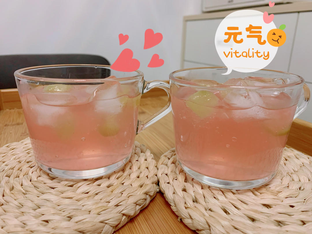 水蜜桃果冻【蜜桃冰粉】