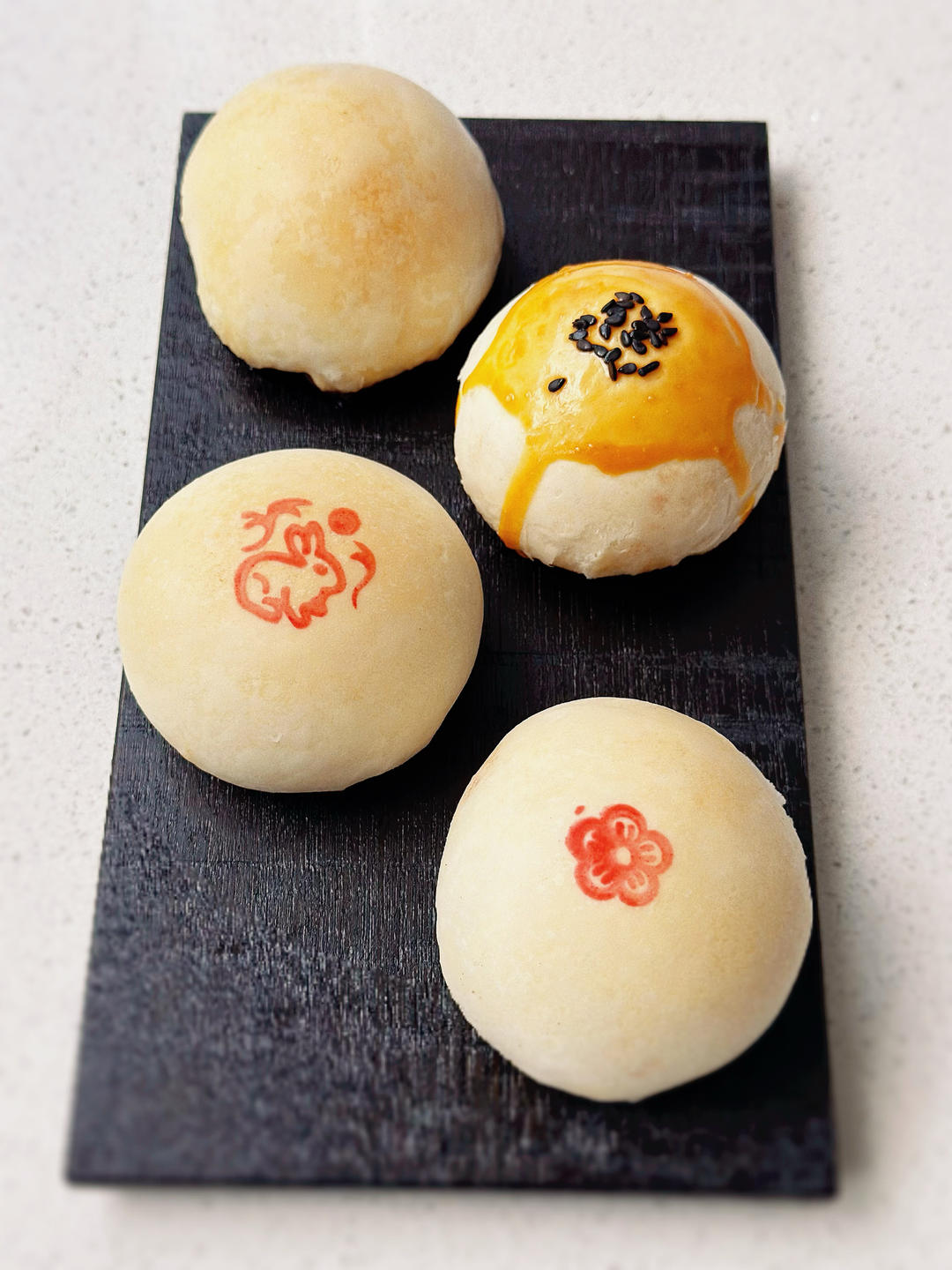 榨菜肉、红豆、绿豆酥的做法