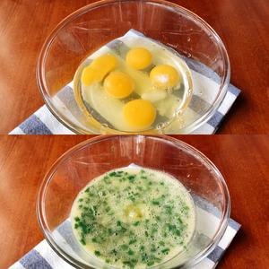 快手早餐：葱花鸡蛋饼的做法 步骤2