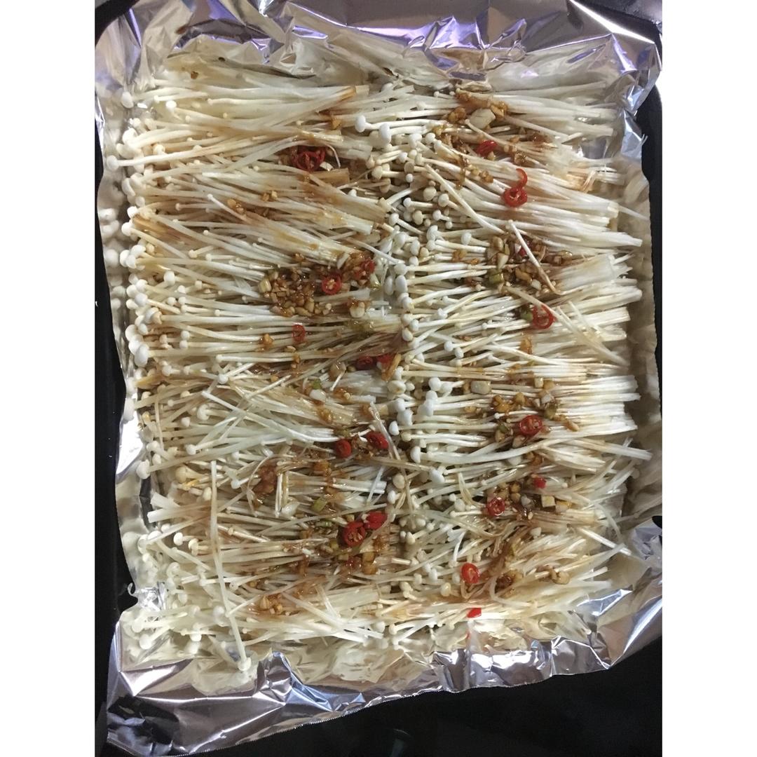 蒜蓉烤金针菇