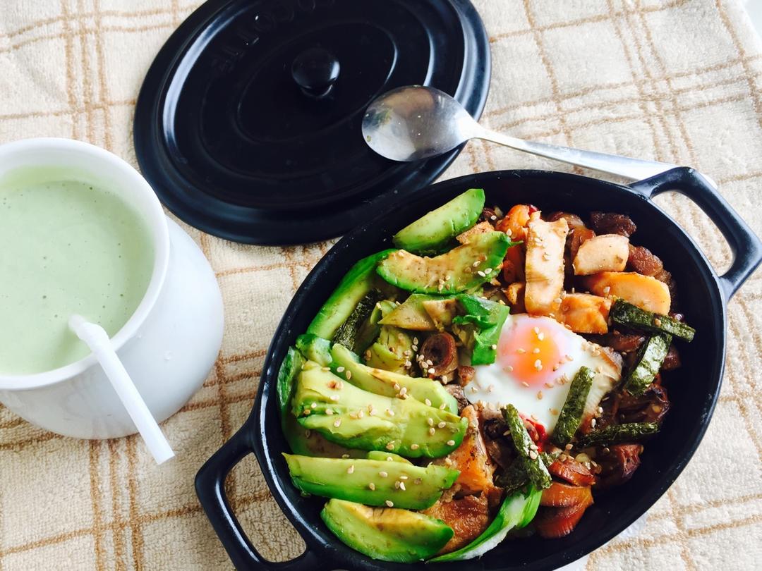 牛油果芝士焗饭