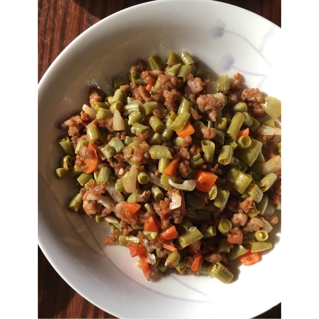 酸豆角肉沫