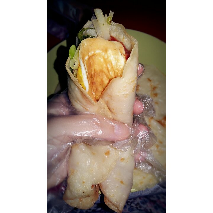 土豆丝丝卷饼（早餐的正能量）