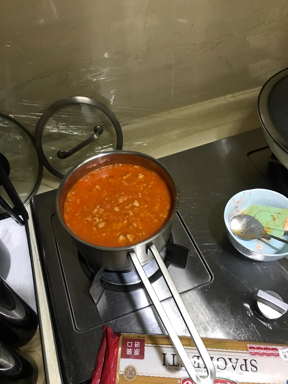 番茄肉酱意大利面
