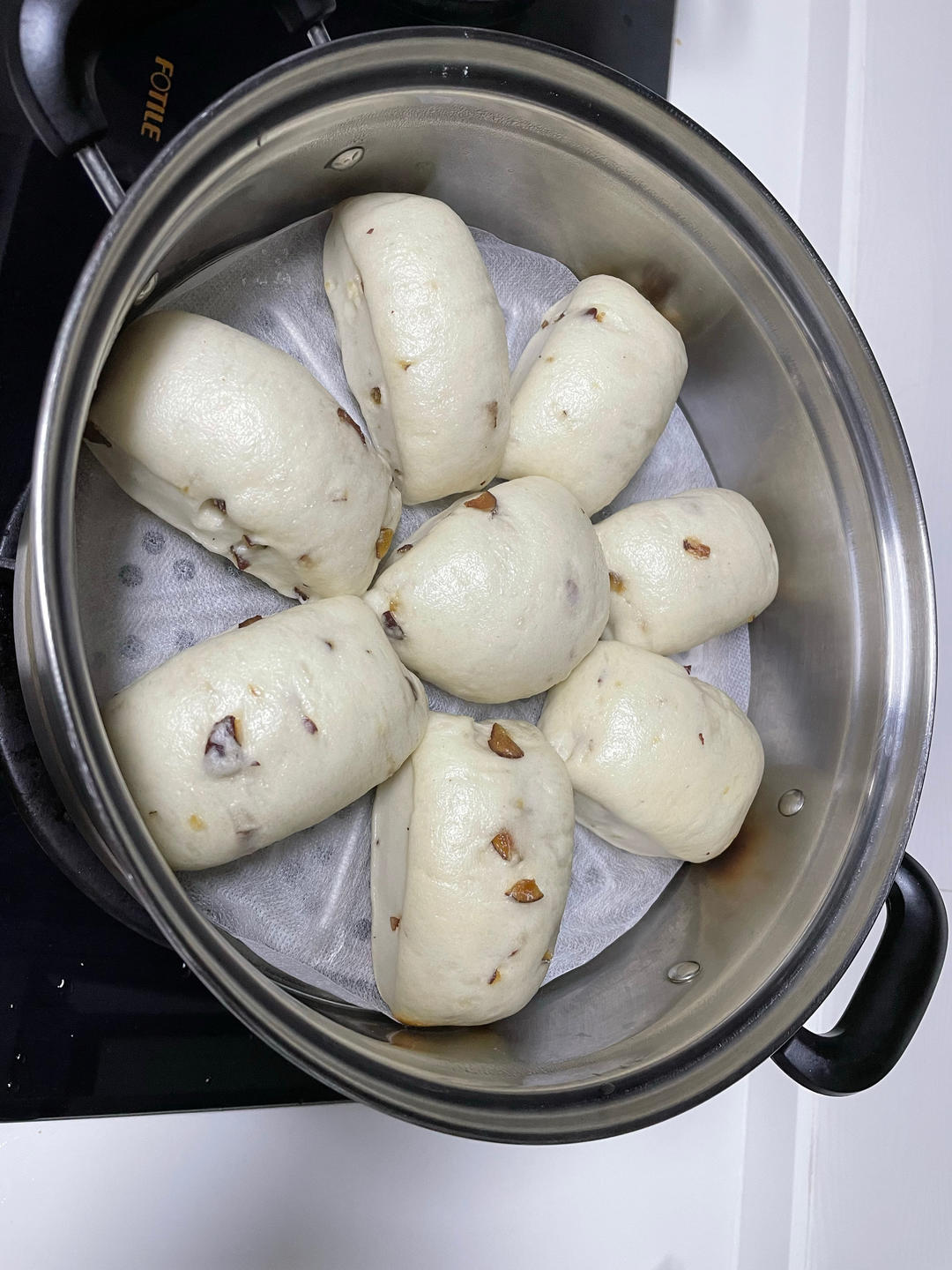 老面戗面白馒头