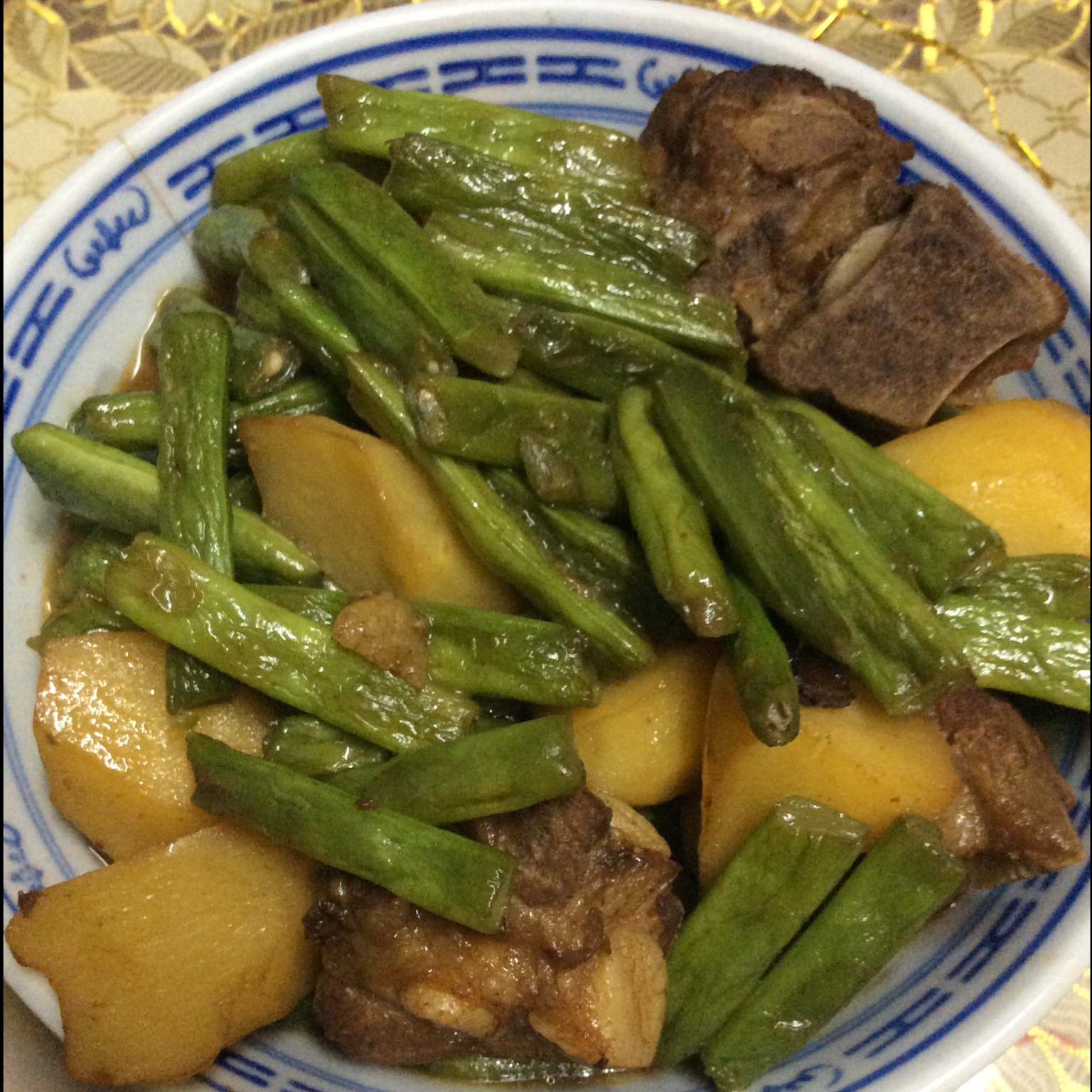 排骨烧土豆