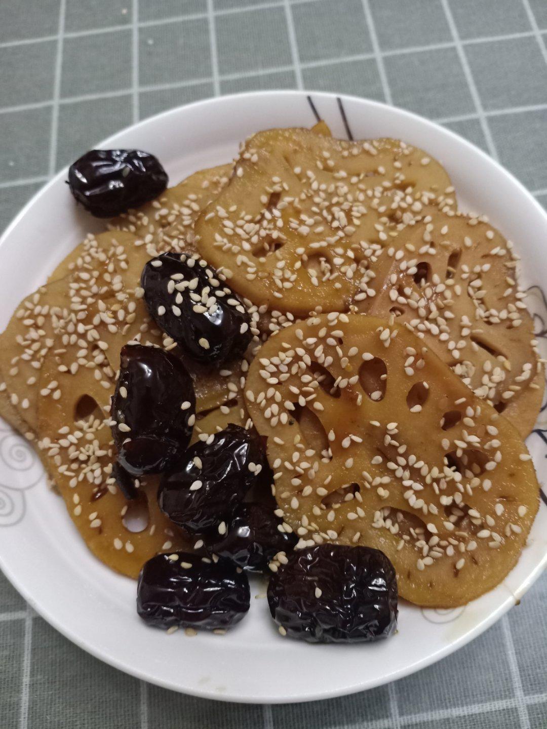 红糖莲藕片