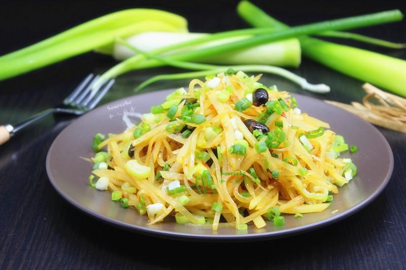 风味土豆丝的做法