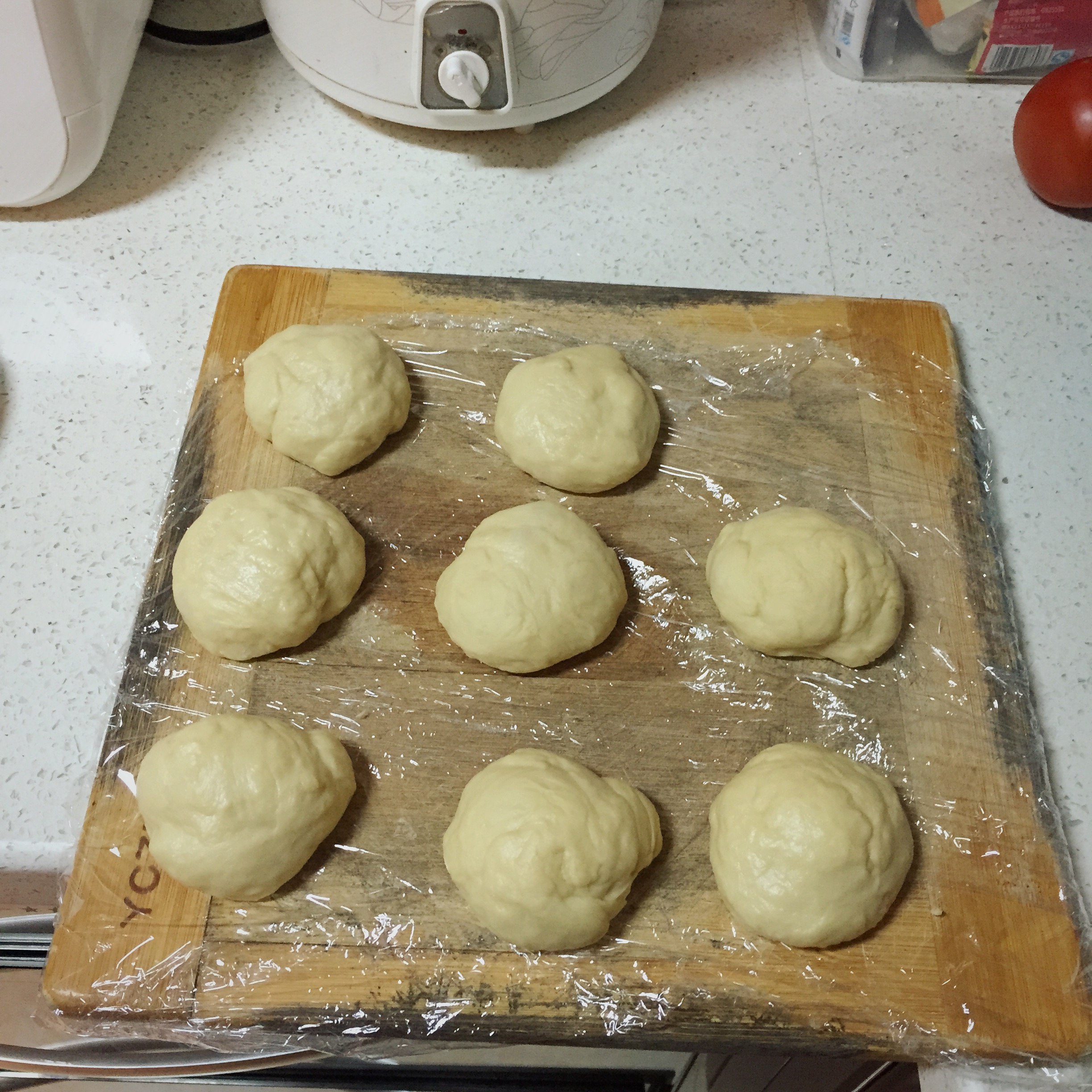 蜜红豆面包（君之烘焙的配方稍微变了点用量）的做法 步骤3