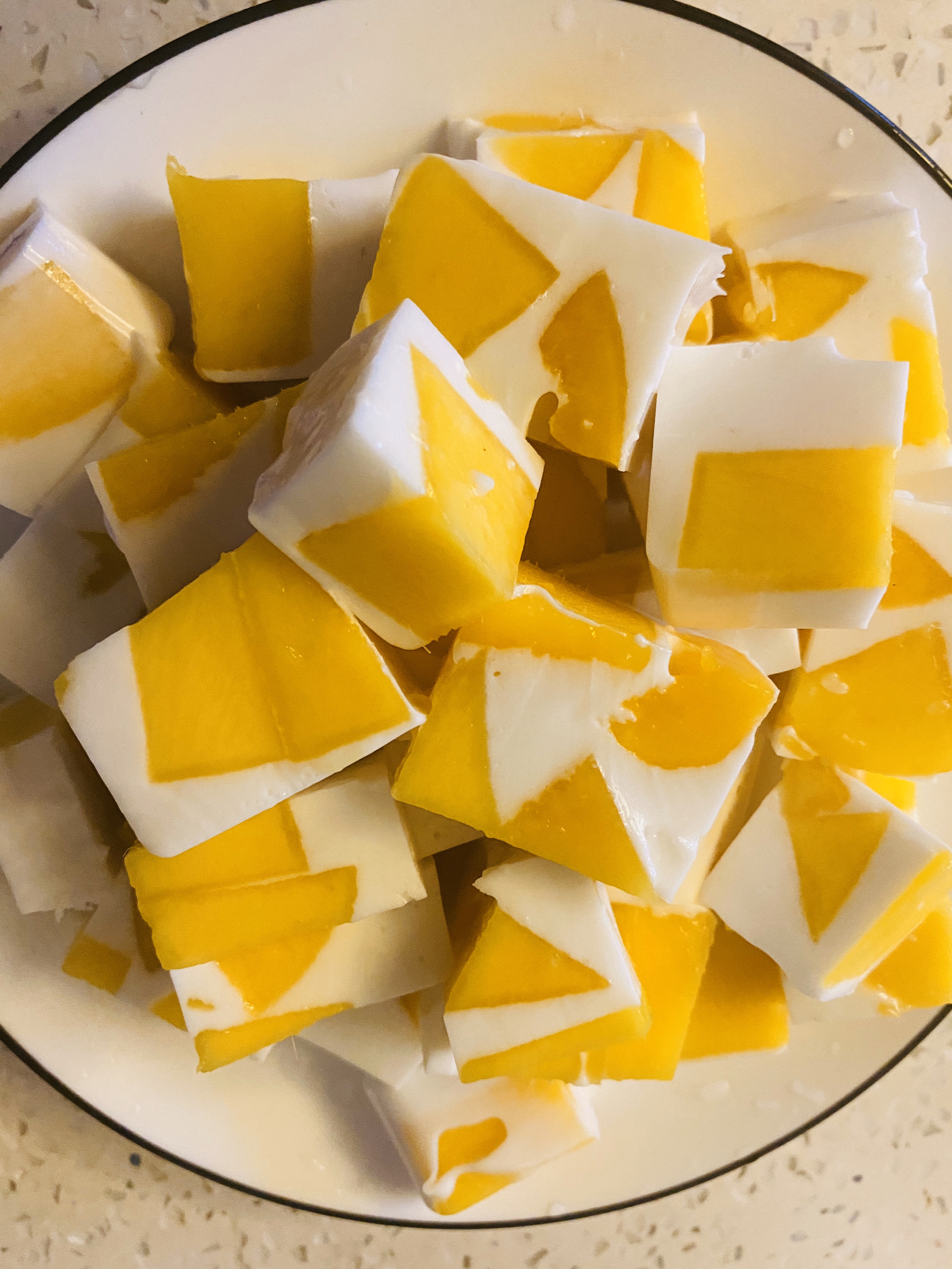 芒果椰奶布丁（超简单）的做法