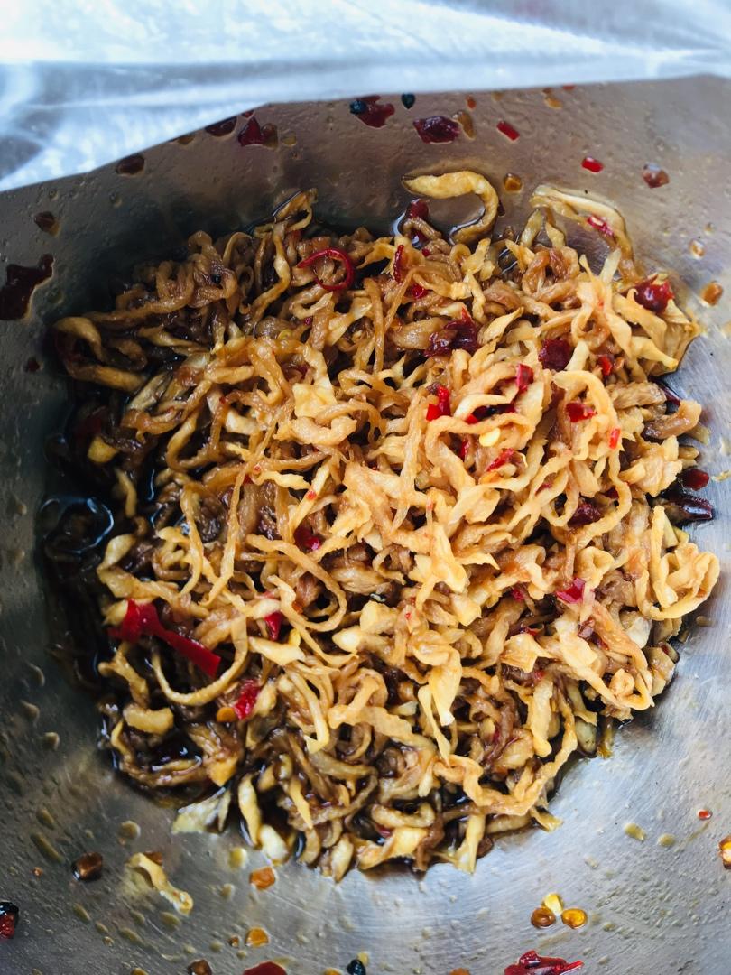 徐一天做的五香萝卜干