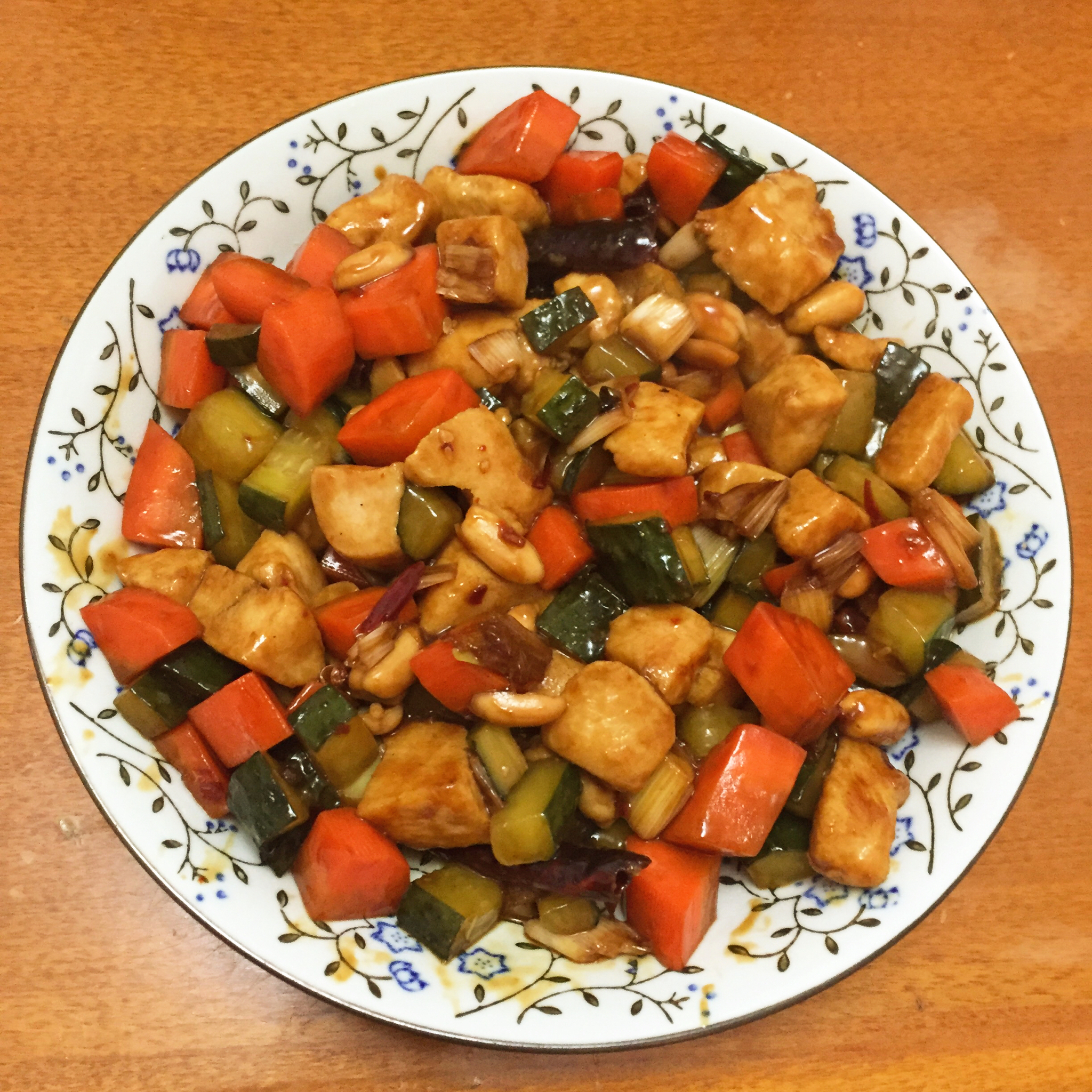 秘诀是雪碧的宫保鸡丁